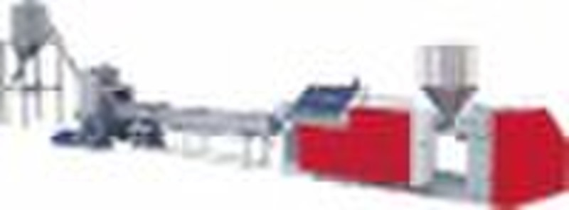 SJLZ type plastic pelletizing line (colling-cuttin
