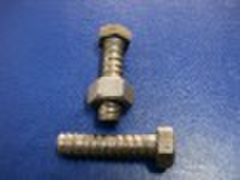 HEX BOLT-ROUND THREAD