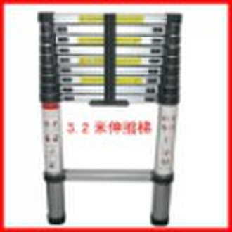 3.2m telescopic aluminum ladder