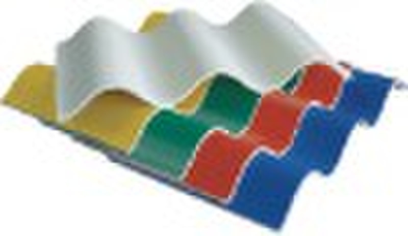 3 layers UPVC heat insulation roof tile