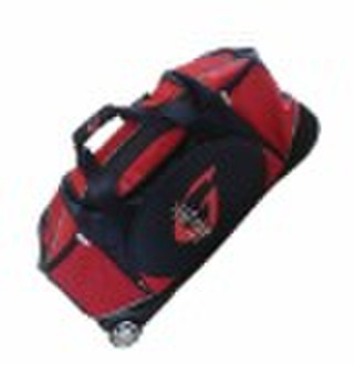 Duffel bag with trolley