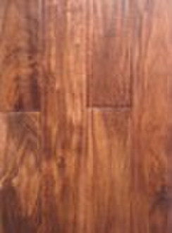 Solid acacia flooring (hand craped)