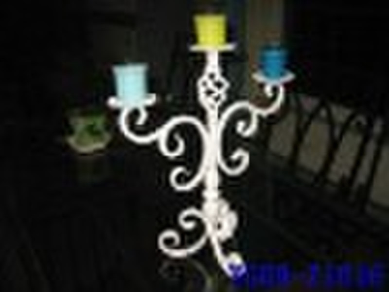 metal craft candle holder