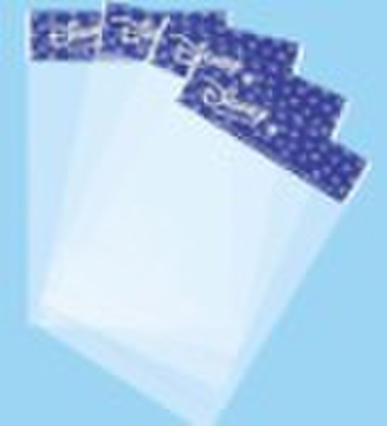 color recyclable plastic opp bag