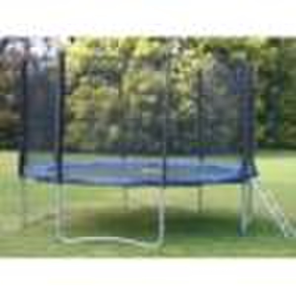 Trampoline and Trampoline Safety Enclosure