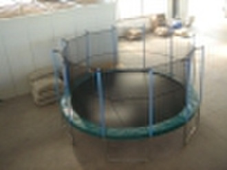 inside-net trampoline