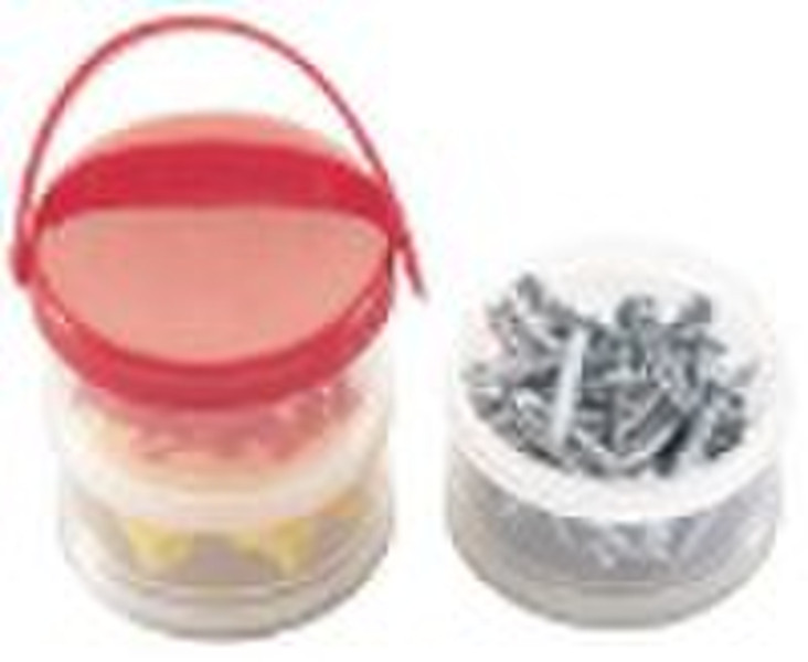 85pcs Sheet Metal Screew & Anchor Assortment