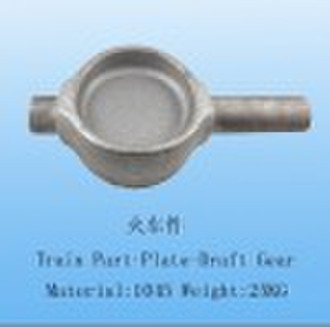 Train Parts-plates-draft gear