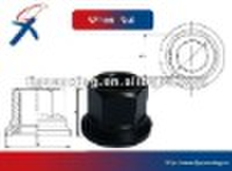 Wheel Nut with flange for trailer and truck