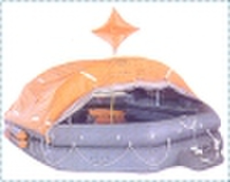 Throw-over Type Inflatable Life Raft