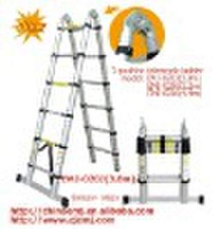 Aluminum telescopic ladder with Joints