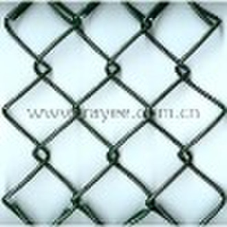 galvanized chain link fence