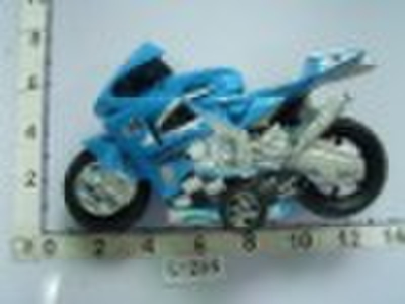 L-254 plastic toy-spray painted motorcycle