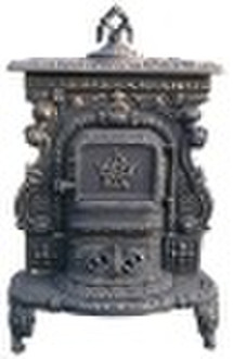 cast iron wood burning stove