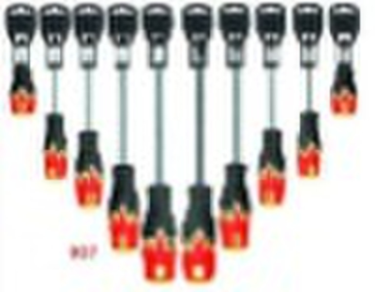 10pcs Flame Grips Handle Screwdriver set