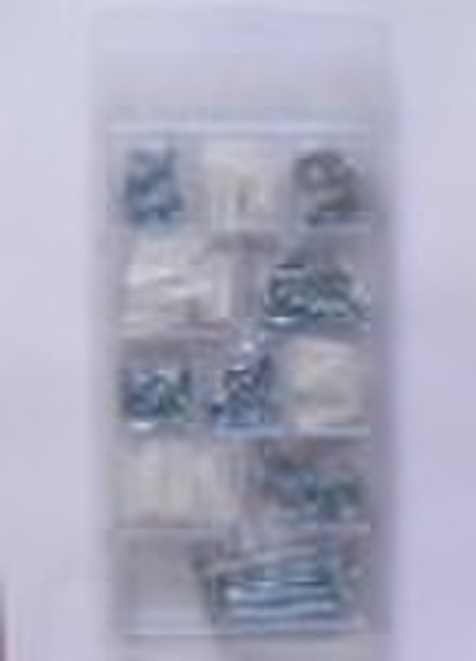 86pcs square hook & anchor set(hardware assort