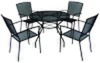 5pc Wrought Iron Dining Set