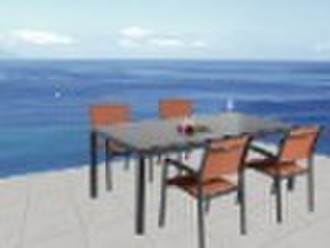 Outdoor-Dining Sets table8031060006, stapelbar ARMC