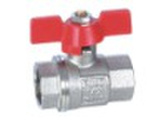 brass butterfly ball valve