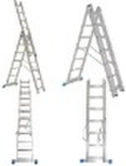 triple use extension aluminum  ladder