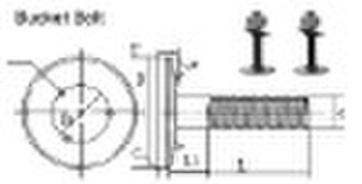 Standard Bolt for Elevator Bucket