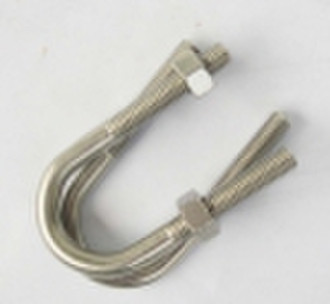 U-Bolts, Round Bend - DIN3570