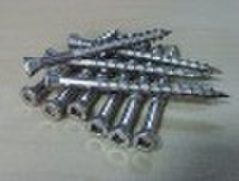 square csk head stainless steel  wood screw