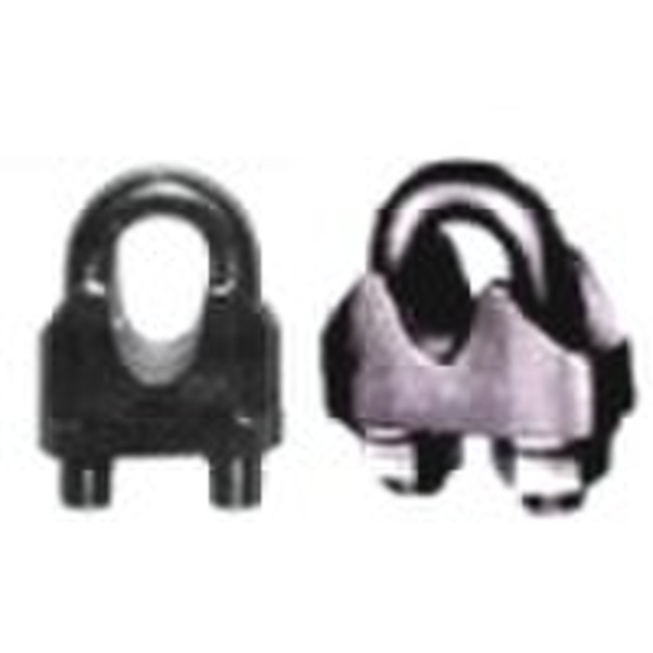 DIN 741 and 1142 Gal Malleable  Wire Rope Clips.