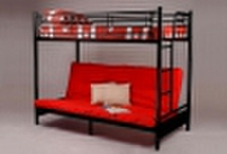 KD FUTON BUNK BED WITHOUT MATTRESS OR FUTON