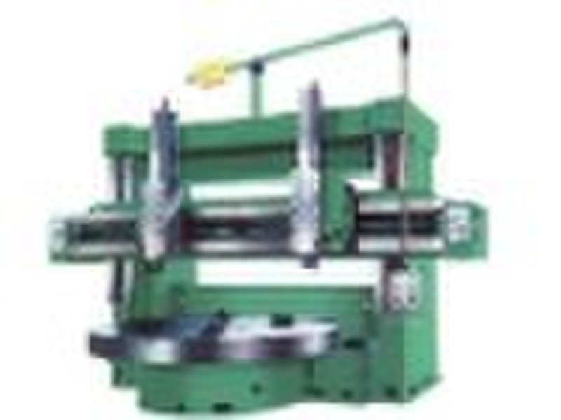 Double column vertical lathe machine tool