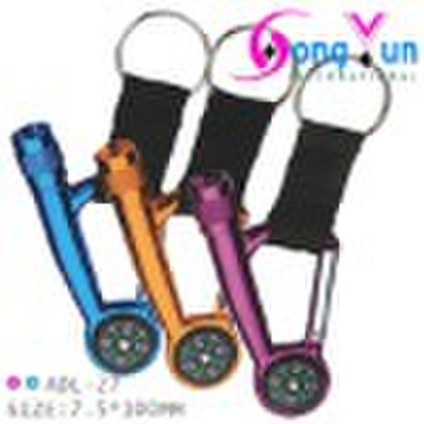 Multifunctional Durable Aluminium Carabiner Flashl