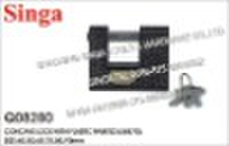 CONCAVE LOCK WITH PLASTIC PAINTED (Q08280)