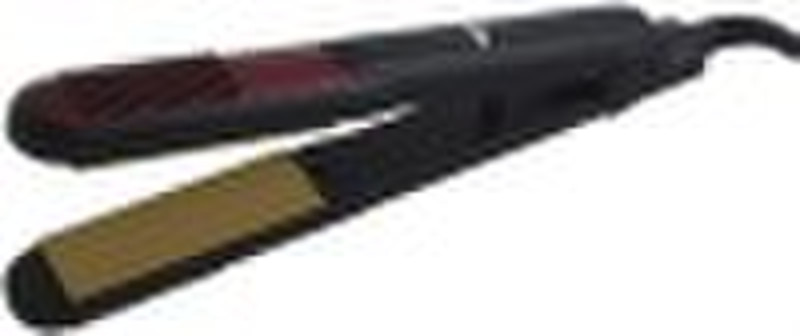 PTC hair straightener with temperature control