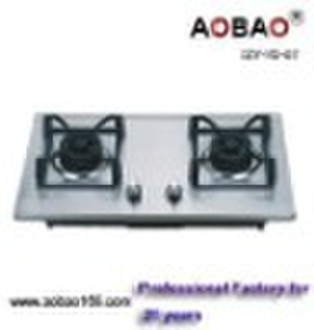 Built-in Stainless Steel Enamel Two Burners Gas St