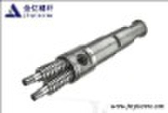 conical screw barrel, extruder screw barrel