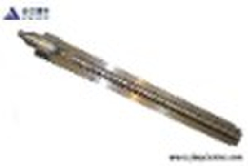 bimetallic screw barrel for plastic machine