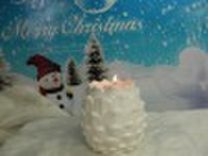 Christmas decoration (Porcelain pinecone candle ho