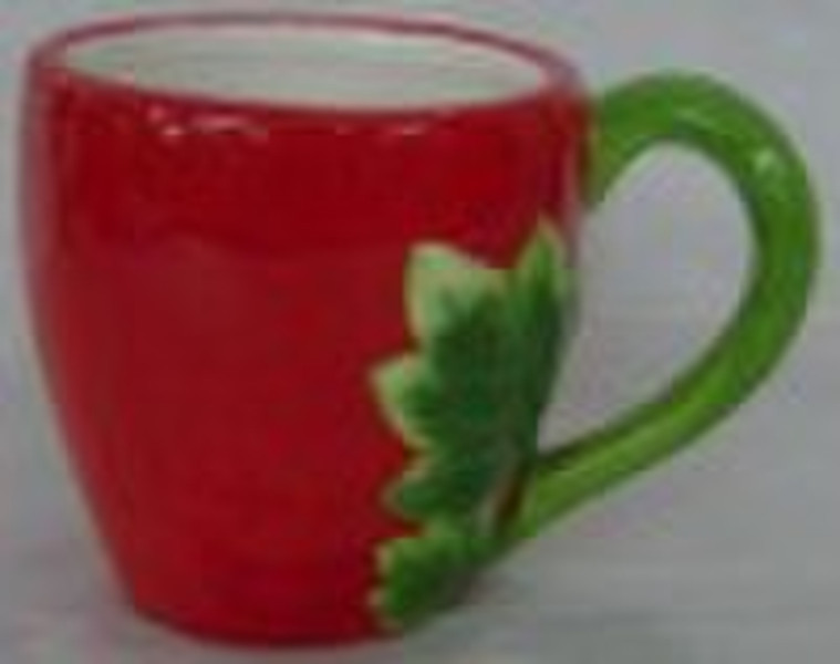 Ceramic tomato shaped mug(Kitchen accessory,home d