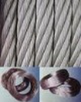 ungalvanizd steel wire rope 8x19s+iwrc
