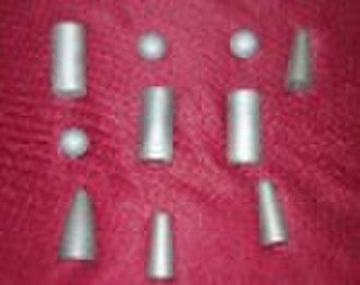 Tungsten carbide bur head blanks