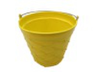 Fashion round zinc flower pail