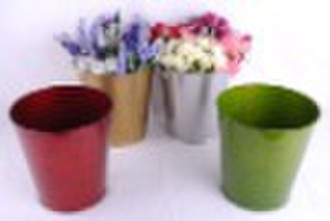 round flower pot