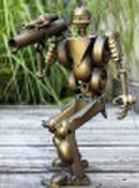 metal art alien model