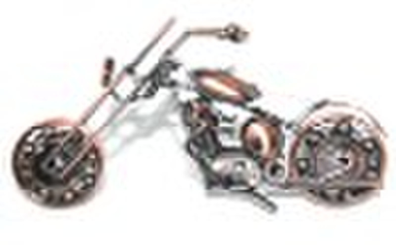 metal art decorative figurines  motorcycle model