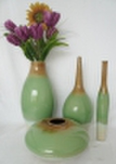 Ceramic Vase Set for Home Decor