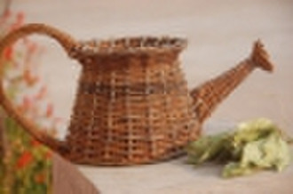 Willow Basket, Wicker Laundry Basket, Unpeeled Wil