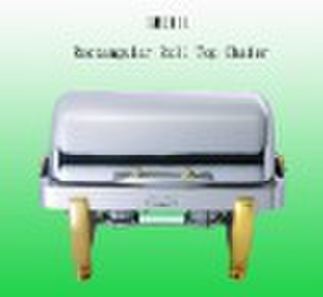 Rechteckige Roll Top Chafer