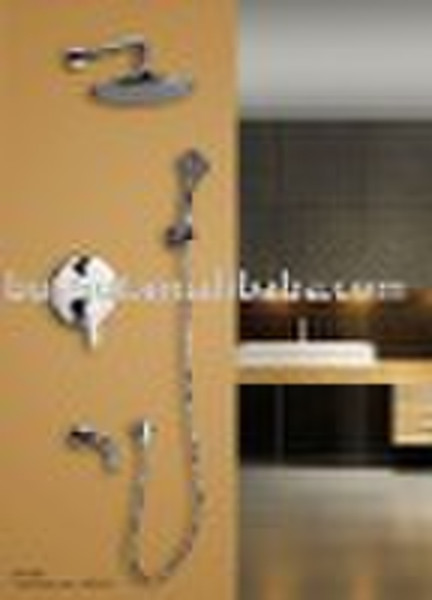 in-wall shower set