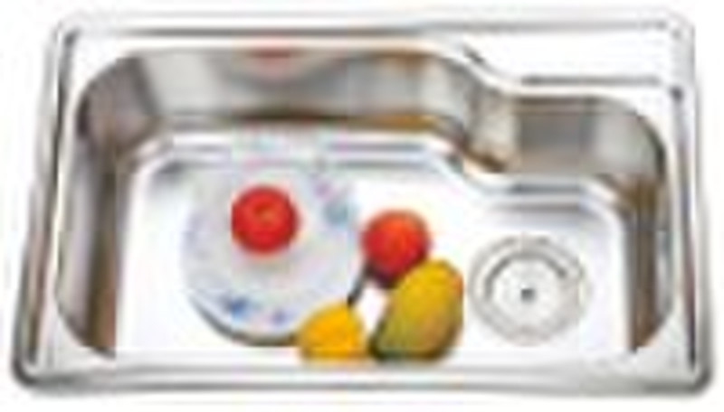 counter top stainless steel wash basin, vegetable