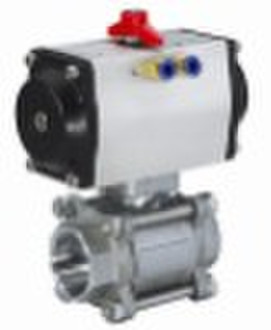 pneumatic ball valve, pneumatic ball valve 3pc Bal